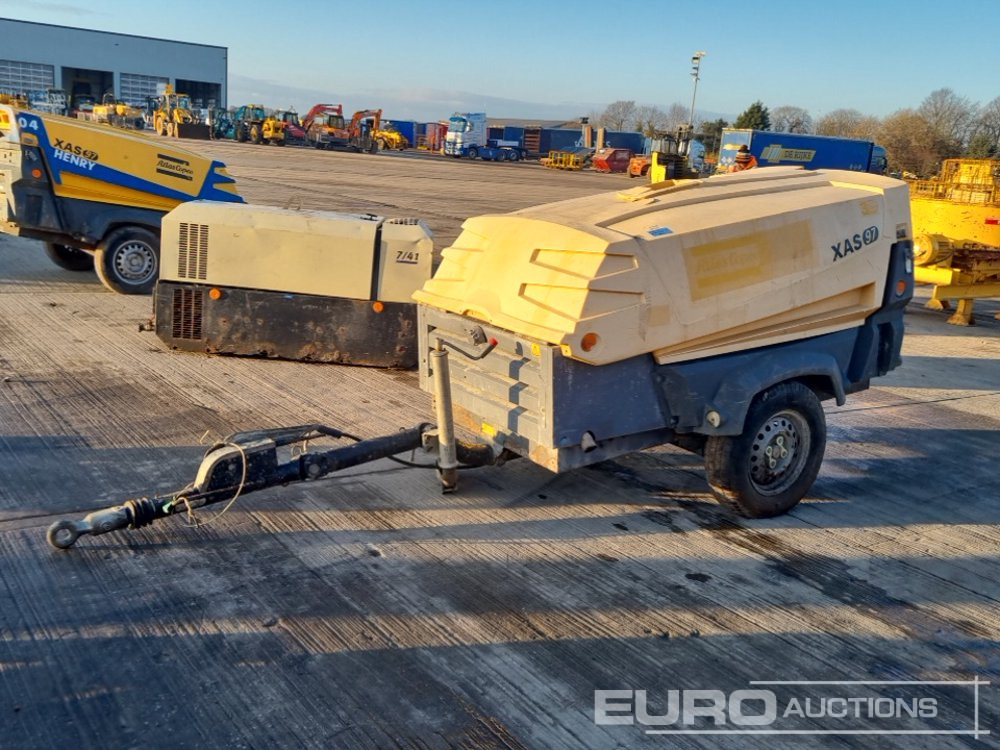 2011 Atlas Copco XAS 97 - Air compressor: picture 1 2011 Atlas Copco XAS 97 - Air compressor: picture 1