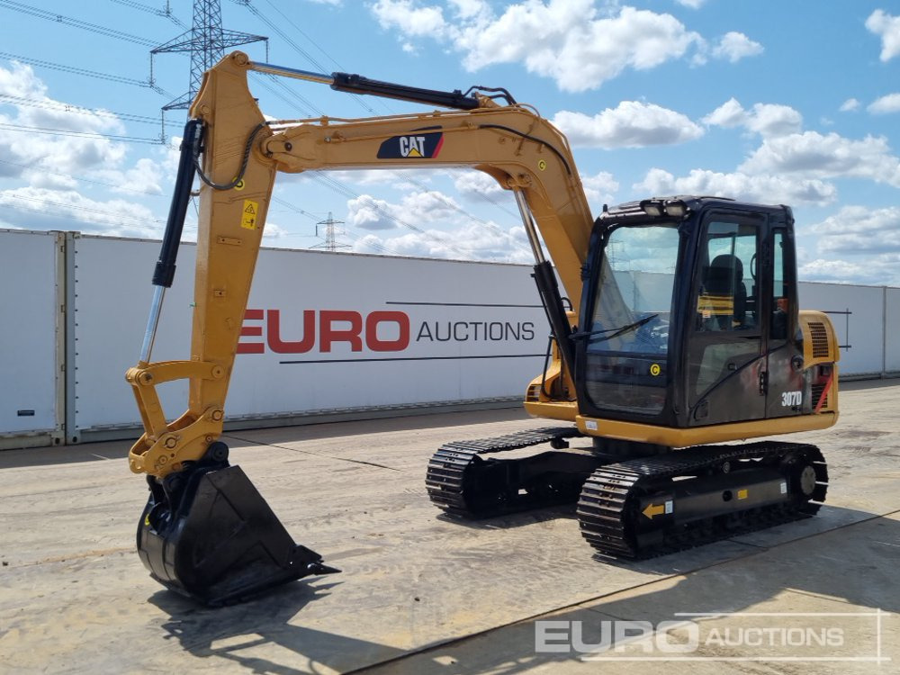 2011 CAT 307D - Mini excavator: picture 1 2011 CAT 307D - Mini excavator: picture 1