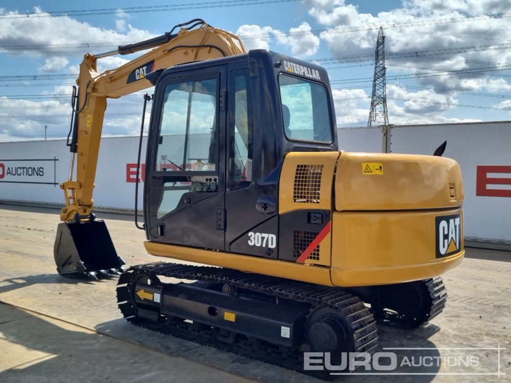 2011 CAT 307D - Mini excavator: picture 3 2011 CAT 307D - Mini excavator: picture 3