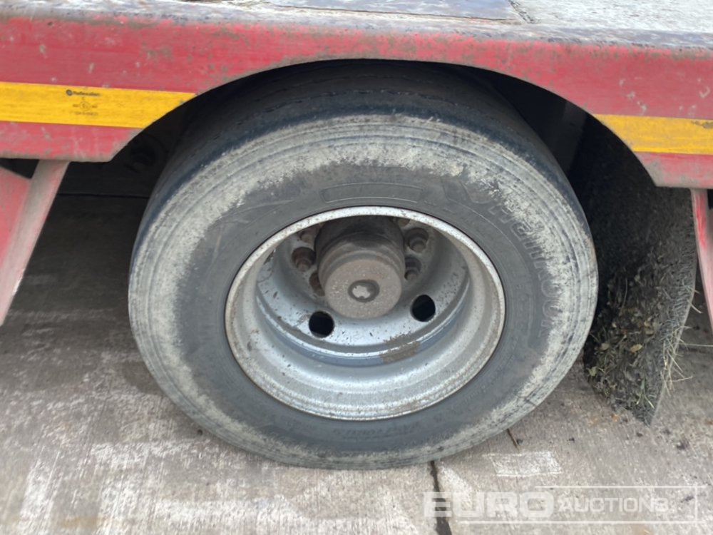 2011 Faymonville STN3U Tri Axle Step Frame Low Loader Trailer, Rear Steer Axle, Hydraulic Ramps - Low loader semi-trailer: picture 4 2011 Faymonville STN3U Tri Axle Step Frame Low Loader Trailer, Rear Steer Axle, Hydraulic Ramps - Low loader semi-trailer: picture 4