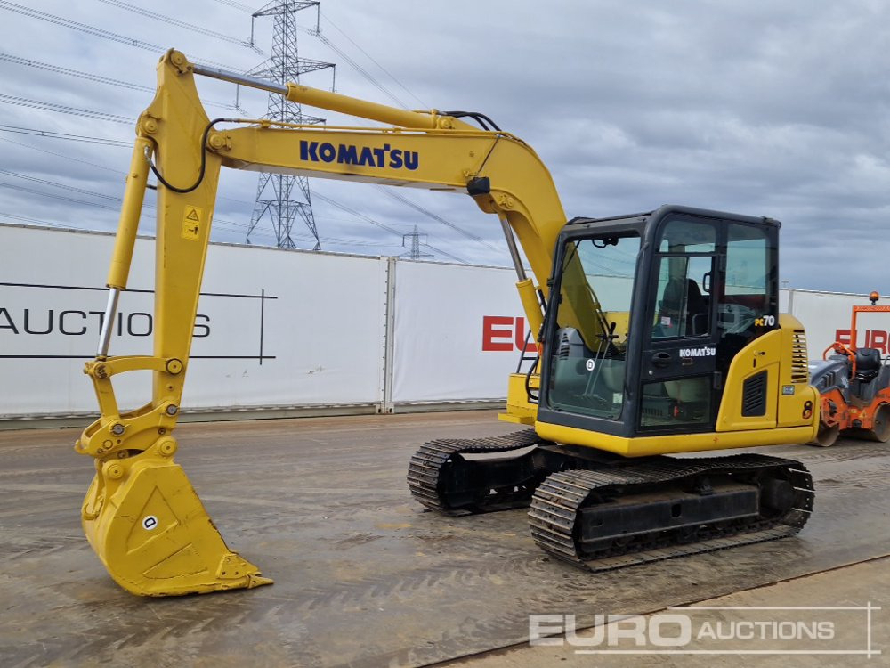 2011 Komatsu PC70-8 - Mini excavator: picture 1 2011 Komatsu PC70-8 - Mini excavator: picture 1