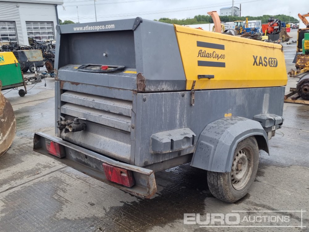 2012 Atlas Copco XAS 137 - Air compressor: picture 5 2012 Atlas Copco XAS 137 - Air compressor: picture 5