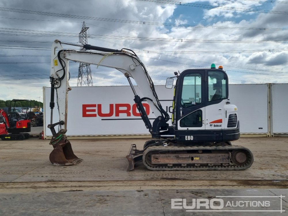 2012 Bobcat E80 - Mini excavator: picture 2 2012 Bobcat E80 - Mini excavator: picture 2