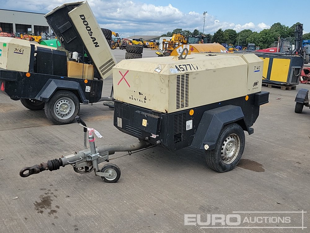 2012 Doosan 741 - Air compressor: picture 1 2012 Doosan 741 - Air compressor: picture 1