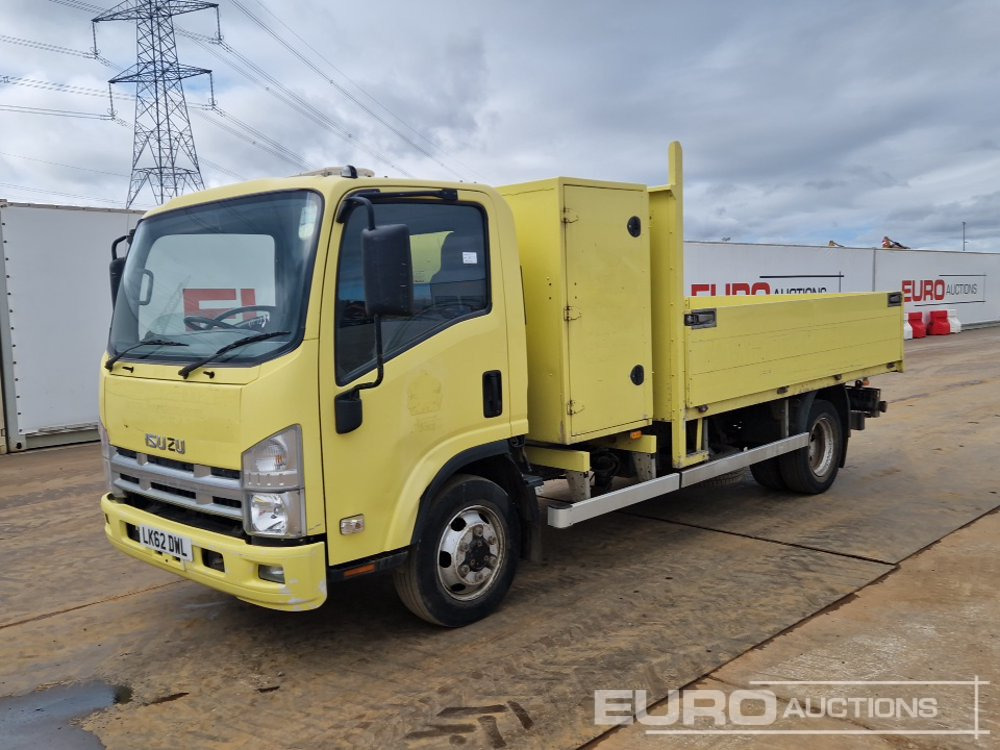 2012 Isuzu NPR-6 N62.150M - Dropside/ Flatbed truck: picture 1 2012 Isuzu NPR-6 N62.150M - Dropside/ Flatbed truck: picture 1