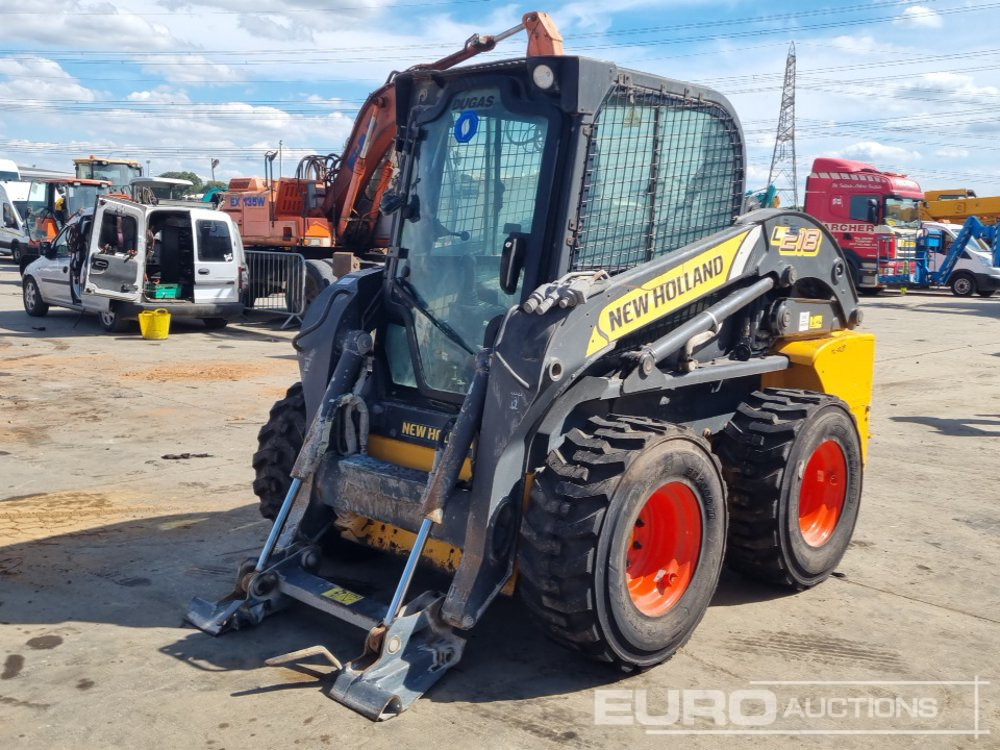 2012 New Holland L218 - Skid steer loader: picture 1 2012 New Holland L218 - Skid steer loader: picture 1