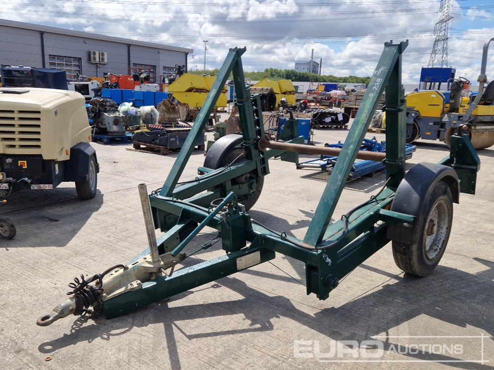 2012 TWS 3.5 Ton Single Axle Cable Reel Trailer - Plant trailer: picture 1 2012 TWS 3.5 Ton Single Axle Cable Reel Trailer - Plant trailer: picture 1