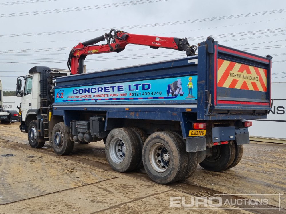 2012 Volvo FMX420 - Tipper, Crane truck: picture 3 2012 Volvo FMX420 - Tipper, Crane truck: picture 3