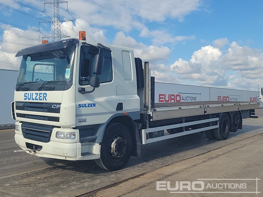 2013 DAF 75.310 - Dropside/ Flatbed truck: picture 1 2013 DAF 75.310 - Dropside/ Flatbed truck: picture 1