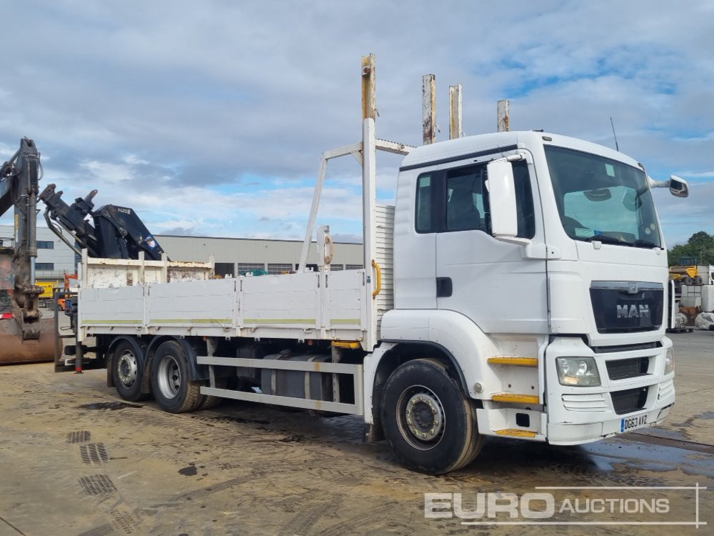 Dropside/ Flatbed truck 2013 MAN TGS26.360: picture 7