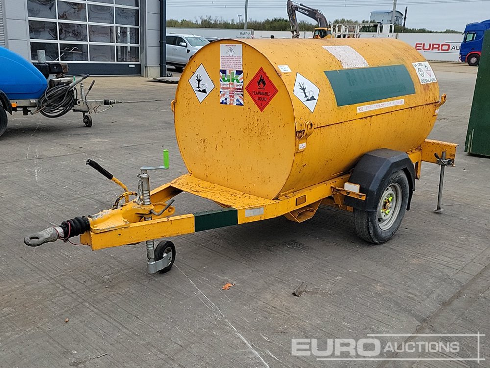 2013 Trailer Engineering Single Axle Bunded Fuel Bowser, Manual Pump - Storage tank: picture 1 2013 Trailer Engineering Single Axle Bunded Fuel Bowser, Manual Pump - Storage tank: picture 1