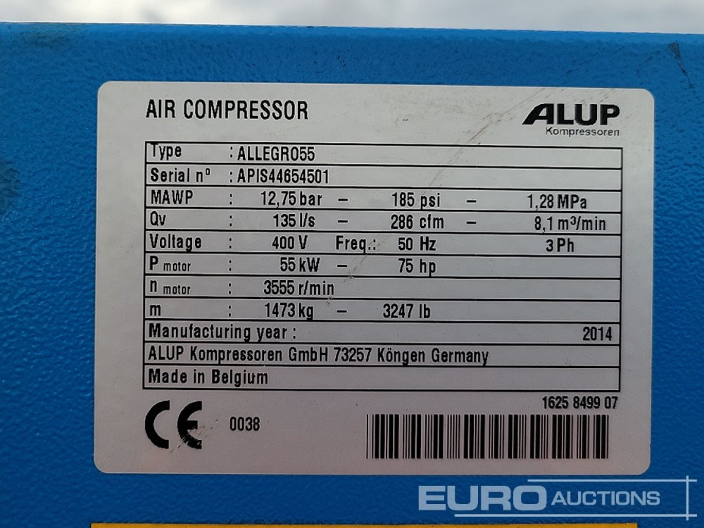 Air compressor 2014 Alup ALLEGR055: picture 17