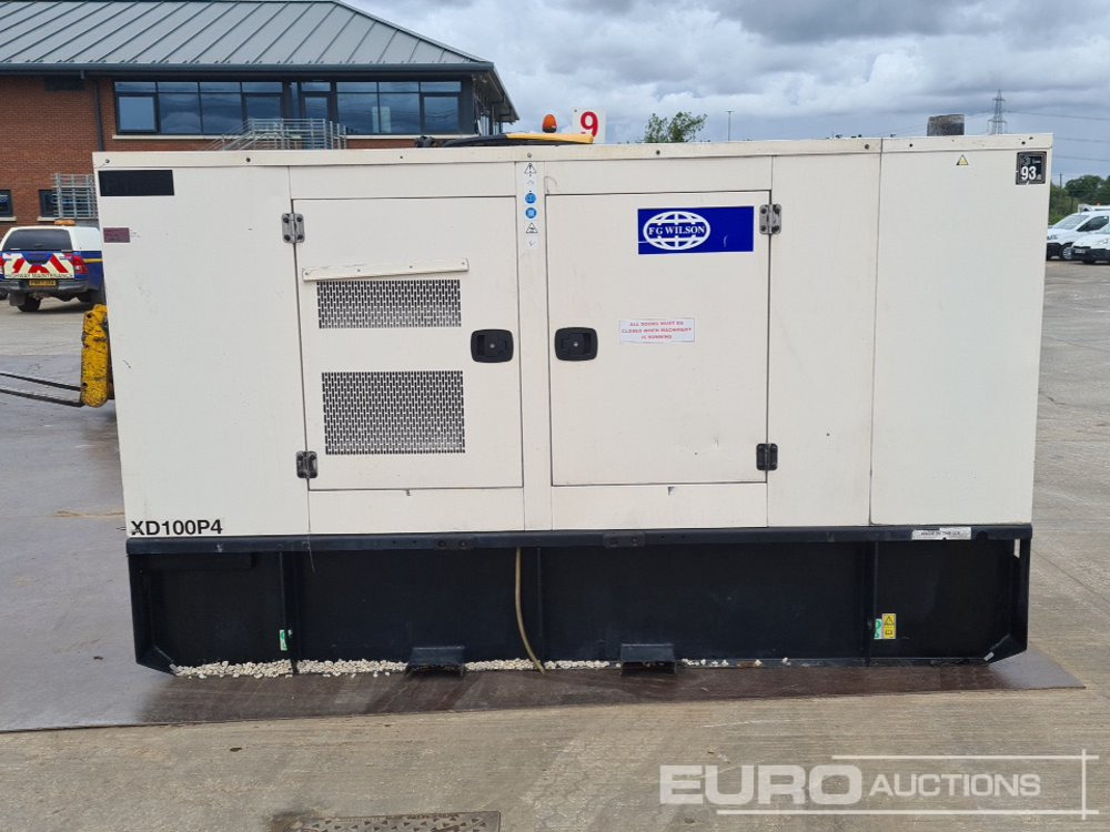 2014 FG Wilson 100kVA Generator, Perkins Engine - Generator set: picture 4 2014 FG Wilson 100kVA Generator, Perkins Engine - Generator set: picture 4