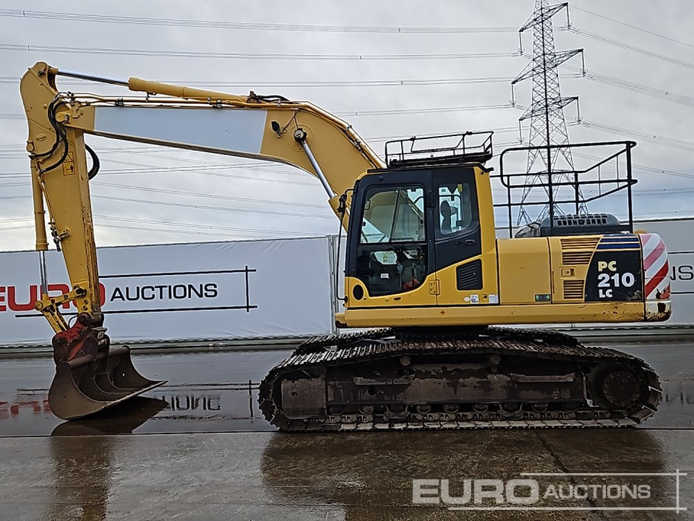 2014 Komatsu PC210LC-8 - Crawler excavator: picture 2 2014 Komatsu PC210LC-8 - Crawler excavator: picture 2