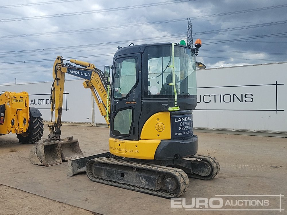 2014 Komatsu PC30MR-3 - Mini excavator: picture 3 2014 Komatsu PC30MR-3 - Mini excavator: picture 3