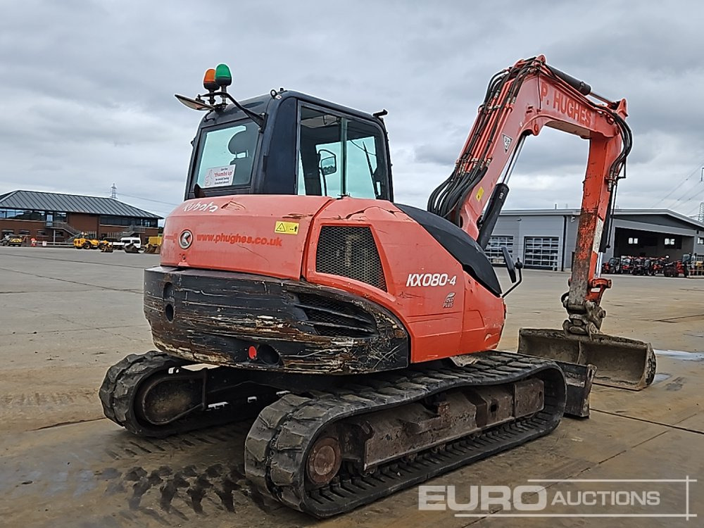 2014 Kubota KX080-4 - Mini excavator: picture 5 2014 Kubota KX080-4 - Mini excavator: picture 5