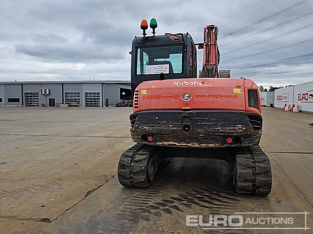 2014 Kubota KX080-4 - Mini excavator: picture 4 2014 Kubota KX080-4 - Mini excavator: picture 4