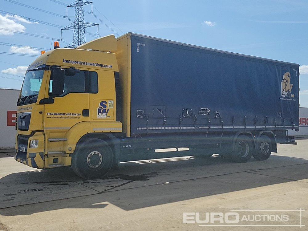 2014 MAN TGS 26.400 - Curtainsider truck: picture 1 2014 MAN TGS 26.400 - Curtainsider truck: picture 1