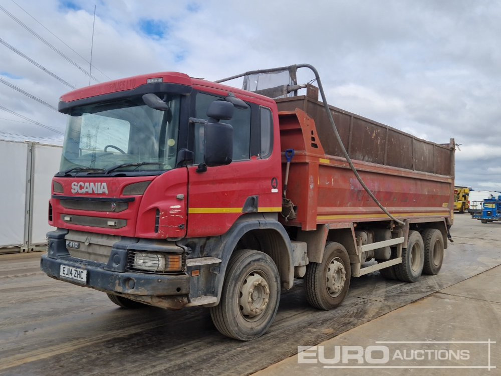 2014 Scania P410 - Tipper: picture 1 2014 Scania P410 - Tipper: picture 1