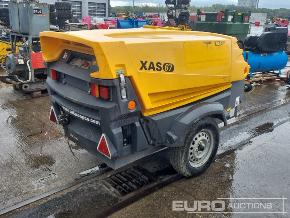 2015 Atlas Copco XAS67KD 130CFM - Air compressor: picture 5 2015 Atlas Copco XAS67KD 130CFM - Air compressor: picture 5
