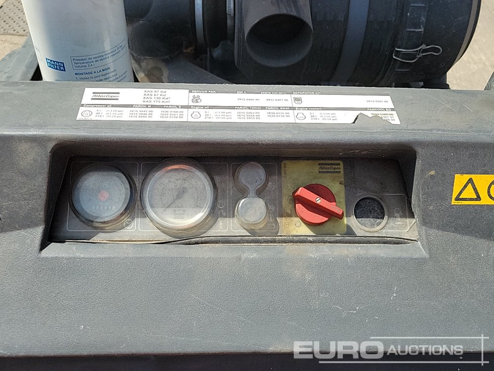 Air compressor 2015 Atlas Copco XAS67KD: picture 16