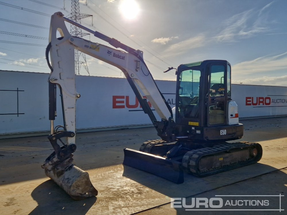 2015 Bobcat E50 - Mini excavator: picture 1 2015 Bobcat E50 - Mini excavator: picture 1