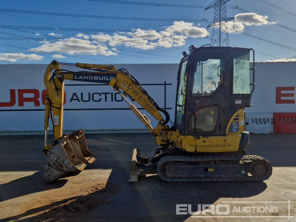 2015 Komatsu PC30MR-3 - Mini excavator: picture 2 2015 Komatsu PC30MR-3 - Mini excavator: picture 2