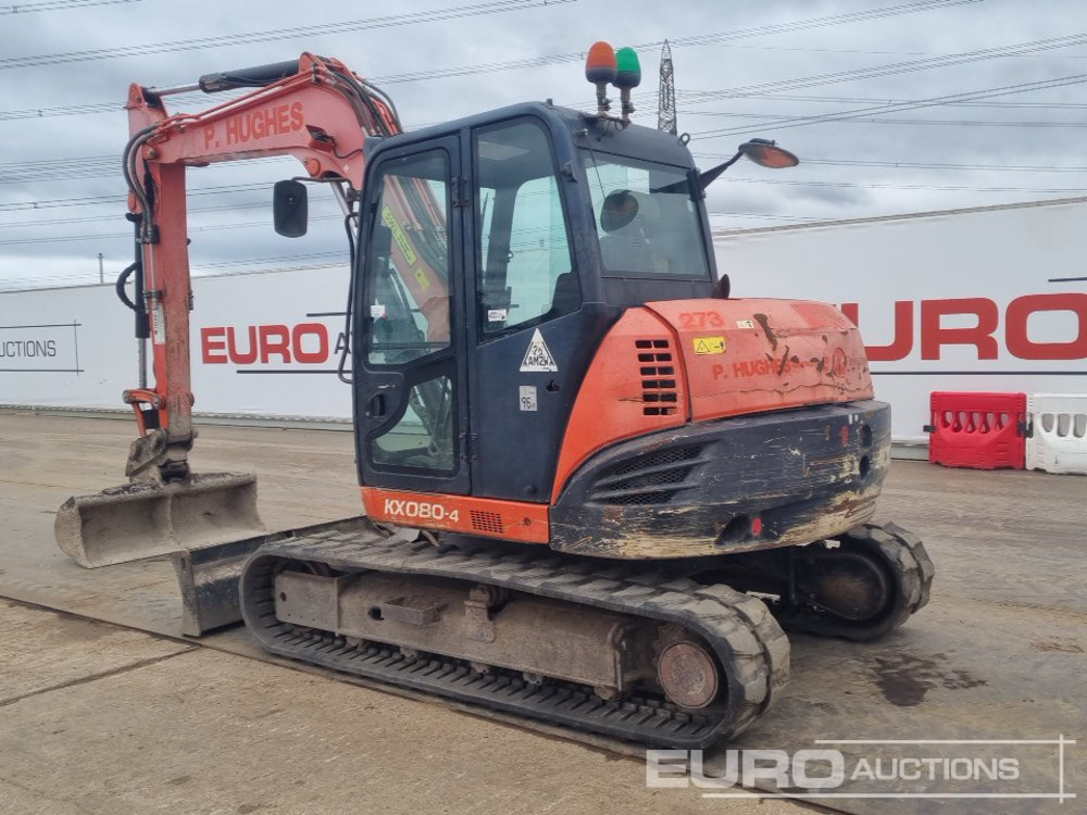2015 Kubota KX080-4 - Mini excavator: picture 3 2015 Kubota KX080-4 - Mini excavator: picture 3
