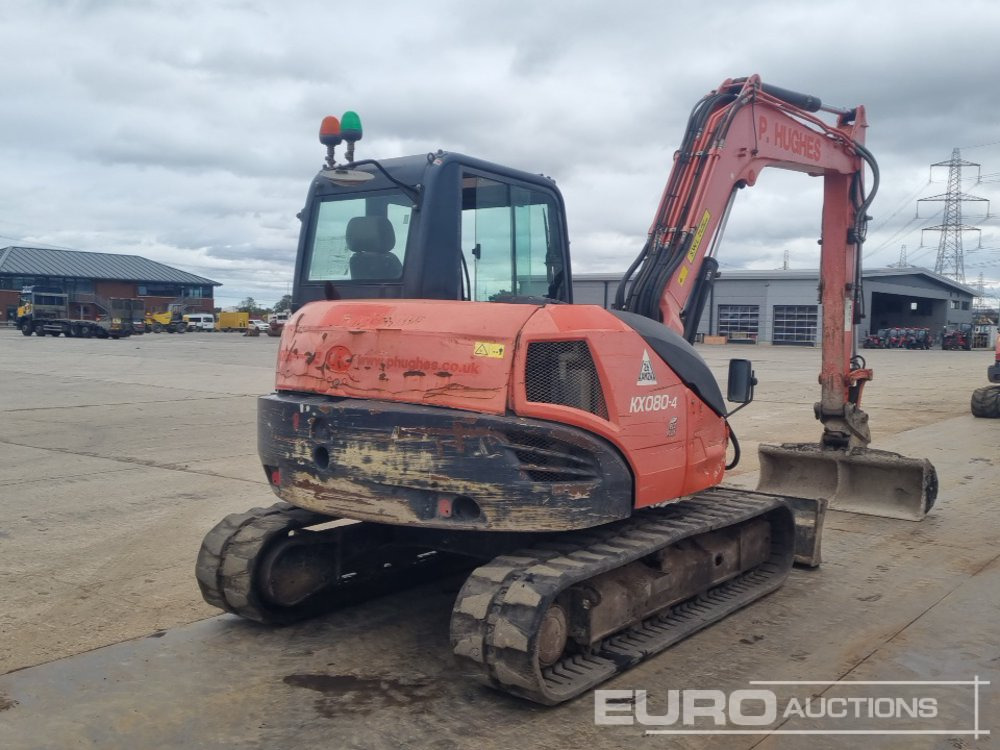 2015 Kubota KX080-4 - Mini excavator: picture 5 2015 Kubota KX080-4 - Mini excavator: picture 5