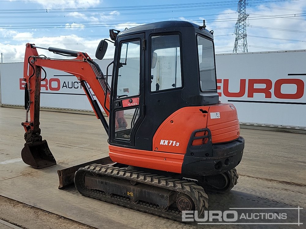 2015 Kubota KX71-3 - Mini excavator: picture 3 2015 Kubota KX71-3 - Mini excavator: picture 3