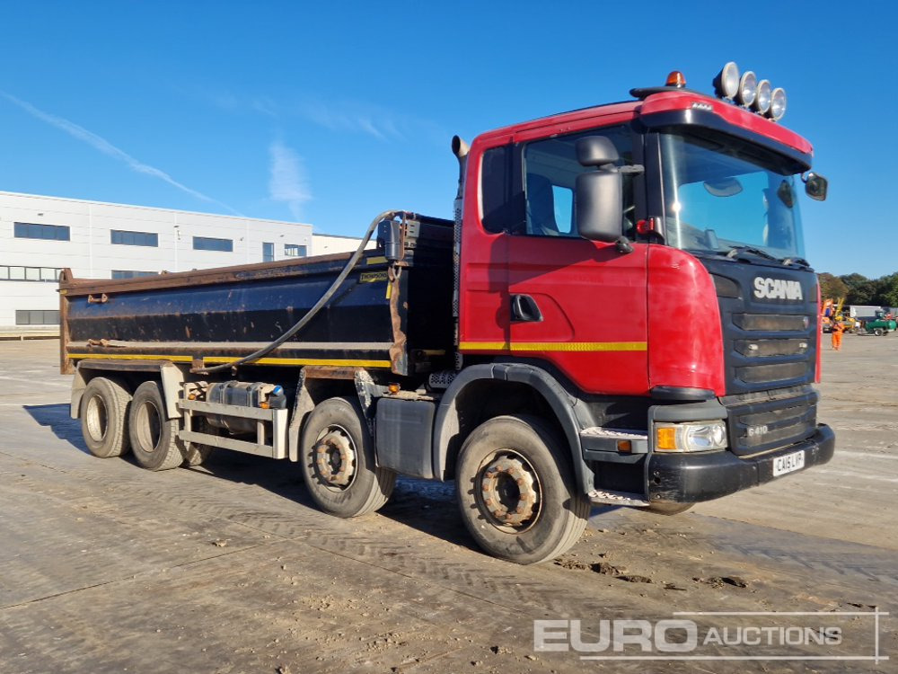 Tipper 2015 Scania G410: picture 7
