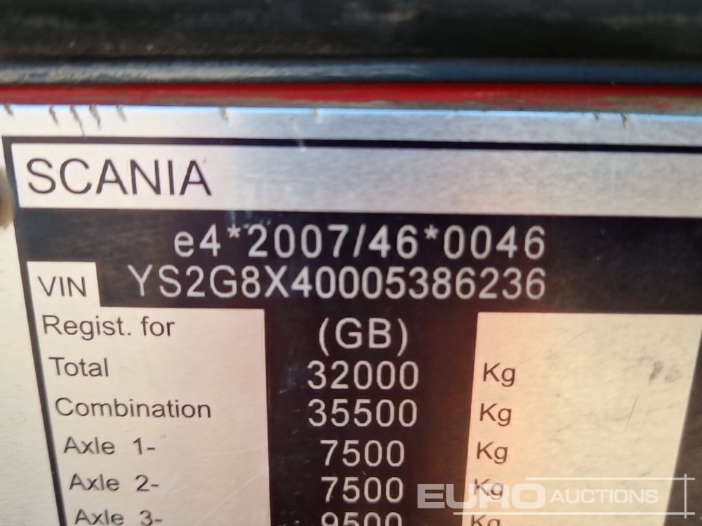 Tipper 2015 Scania G410: picture 44