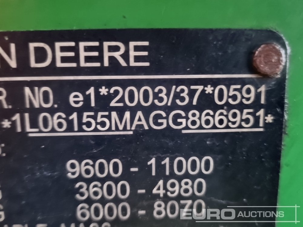 Farm tractor 2016 John Deere 6155M: picture 44 Farm tractor 2016 John Deere 6155M: picture 44