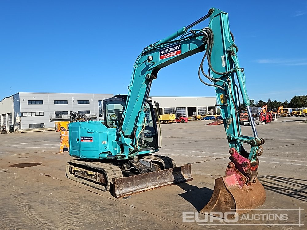 Mini excavator 2016 Kobelco SK85MSR-3E: picture 7