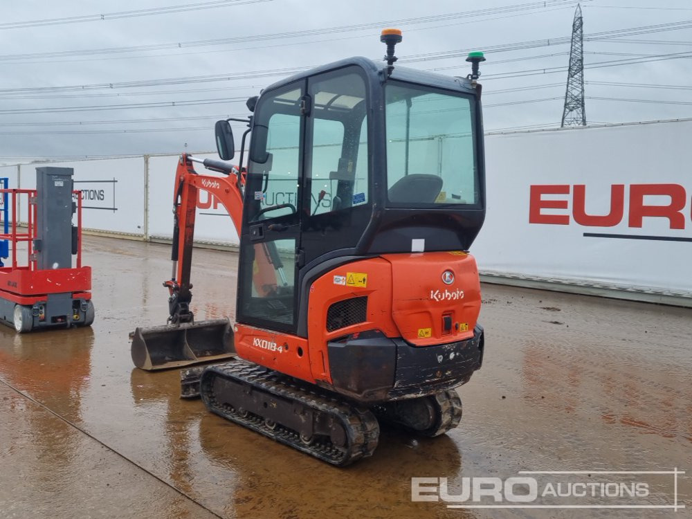 2016 Kubota KX018-4 - Mini excavator: picture 3 2016 Kubota KX018-4 - Mini excavator: picture 3