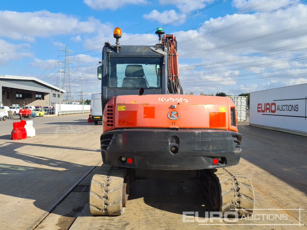 2016 Kubota KX080-4 - Mini excavator: picture 4 2016 Kubota KX080-4 - Mini excavator: picture 4