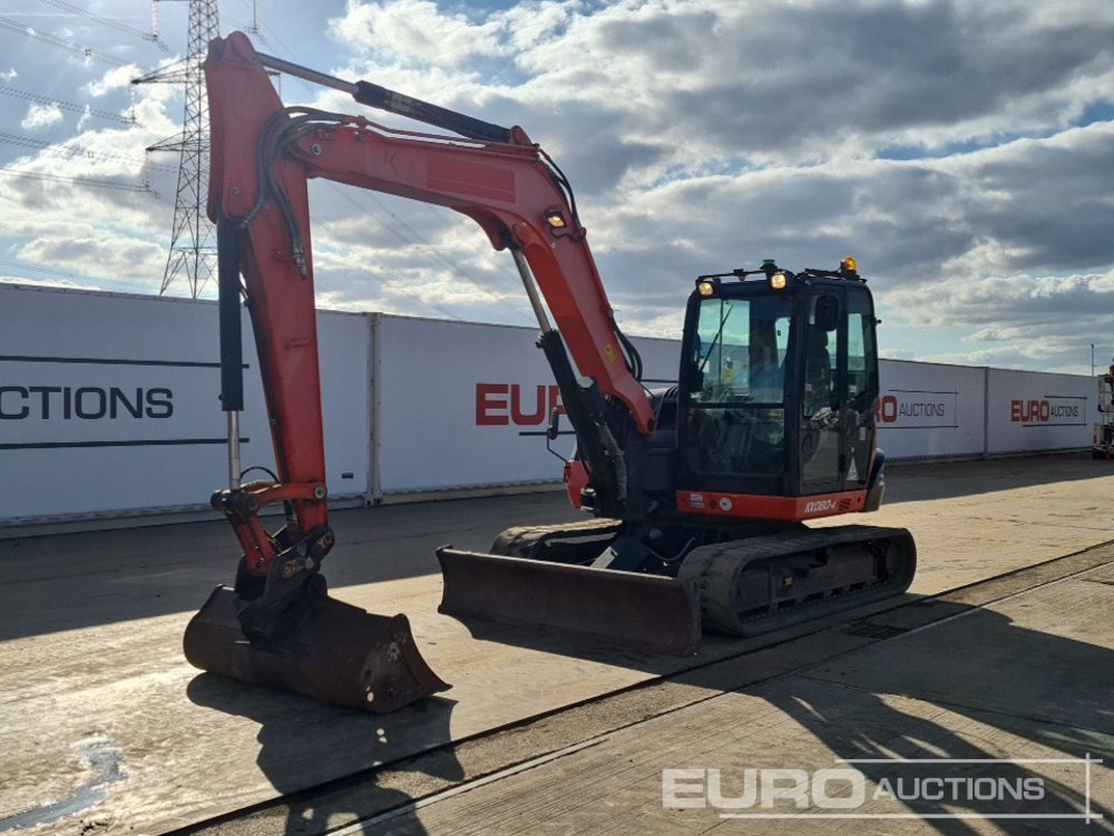 2016 Kubota KX080-4 - Mini excavator: picture 1 2016 Kubota KX080-4 - Mini excavator: picture 1