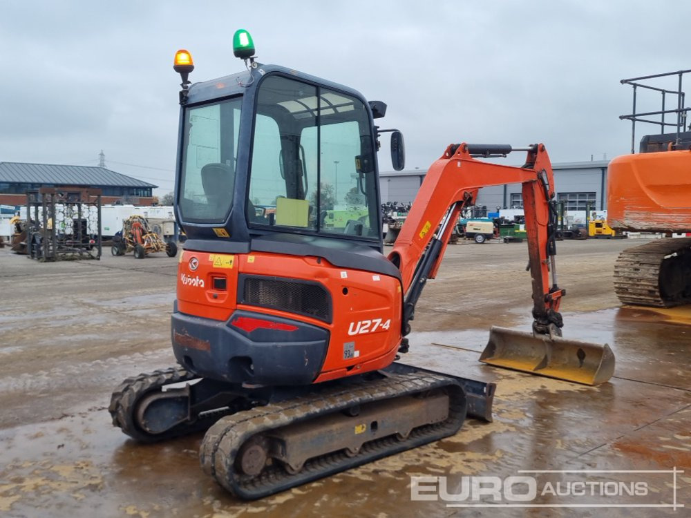 2016 Kubota U27-4 - Mini excavator: picture 5 2016 Kubota U27-4 - Mini excavator: picture 5