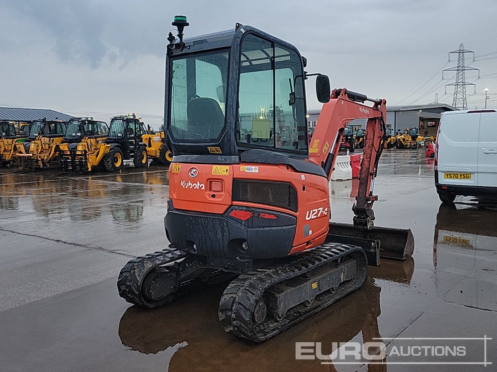 2016 Kubota U27-4 - Mini excavator: picture 5 2016 Kubota U27-4 - Mini excavator: picture 5