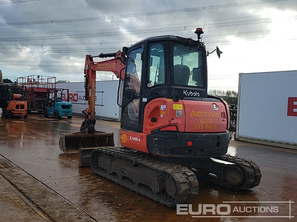 2016 Kubota U48-4 - Mini excavator: picture 3 2016 Kubota U48-4 - Mini excavator: picture 3