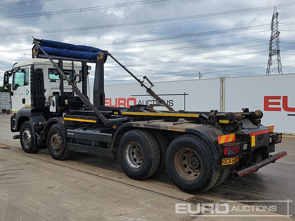 2016 MAN TGS32.360 - Hook lift truck: picture 3 2016 MAN TGS32.360 - Hook lift truck: picture 3
