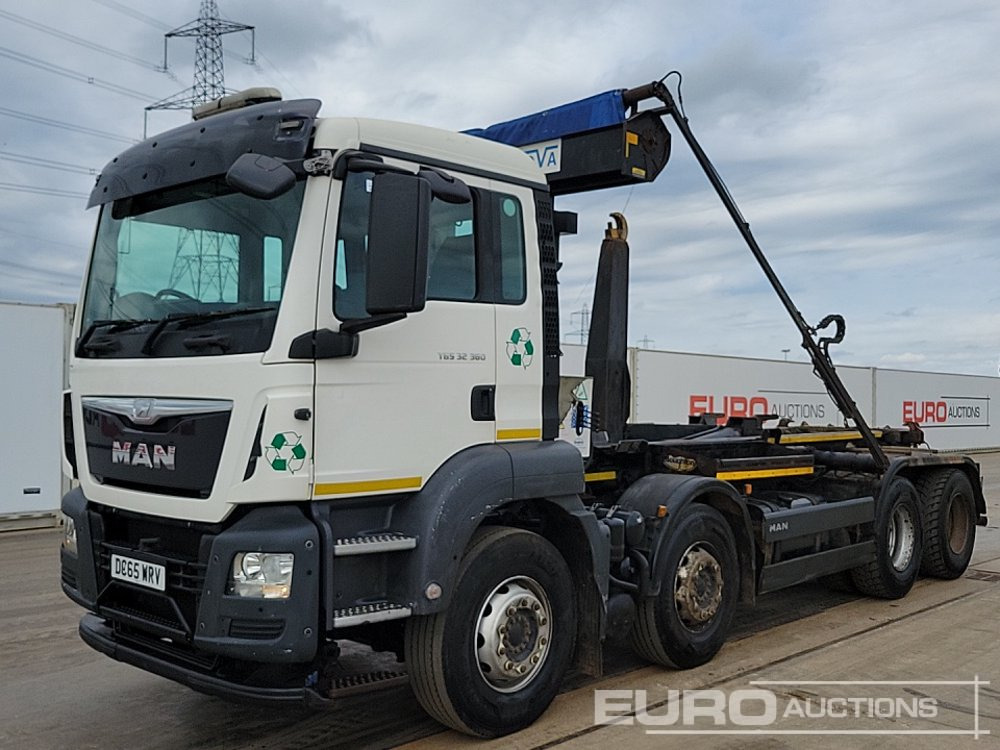 2016 MAN TGS32.360 - Hook lift truck: picture 1 2016 MAN TGS32.360 - Hook lift truck: picture 1