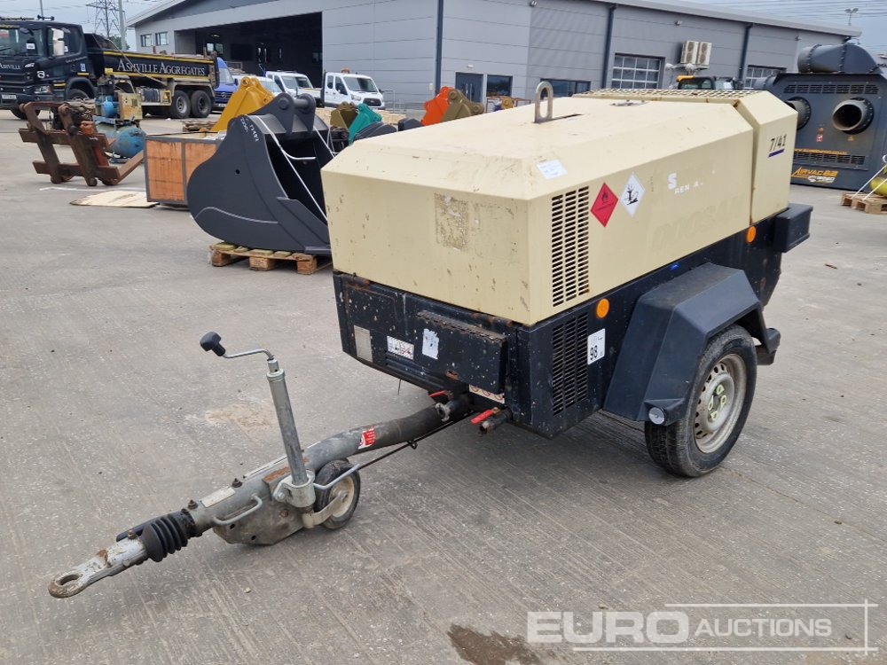 2017 Doosan 741 - Air compressor: picture 1 2017 Doosan 741 - Air compressor: picture 1
