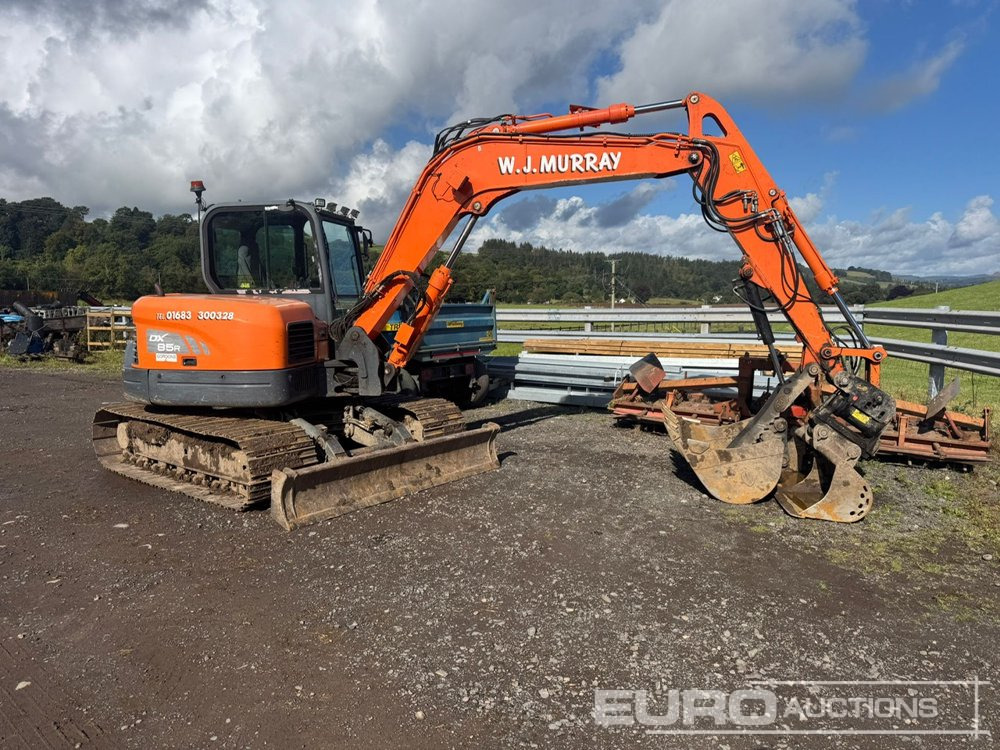 2017 Doosan DX85R-3 - Mini excavator: picture 4 2017 Doosan DX85R-3 - Mini excavator: picture 4