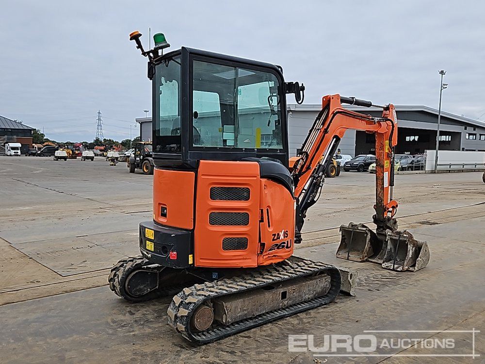 2017 Hitachi ZX26U-5A CR - Mini excavator: picture 5 2017 Hitachi ZX26U-5A CR - Mini excavator: picture 5