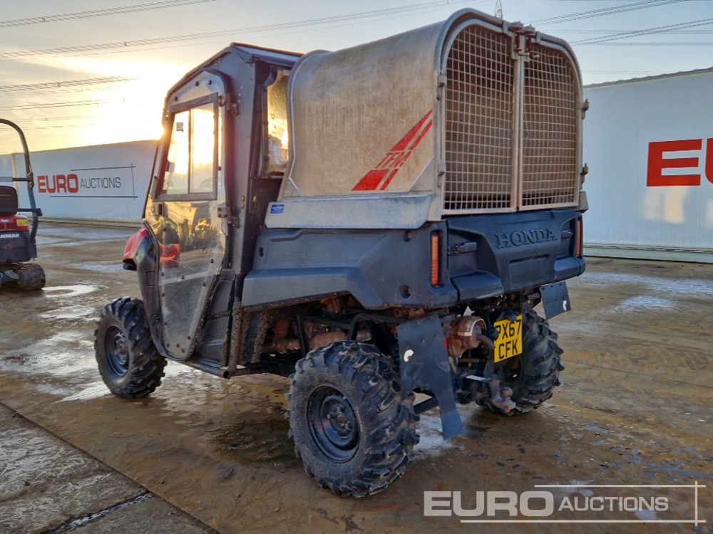 2017 Honda 4WD Petrol Utility Vehicle, TFM Canopy - Side-by-side/ ATV: picture 3 2017 Honda 4WD Petrol Utility Vehicle, TFM Canopy - Side-by-side/ ATV: picture 3
