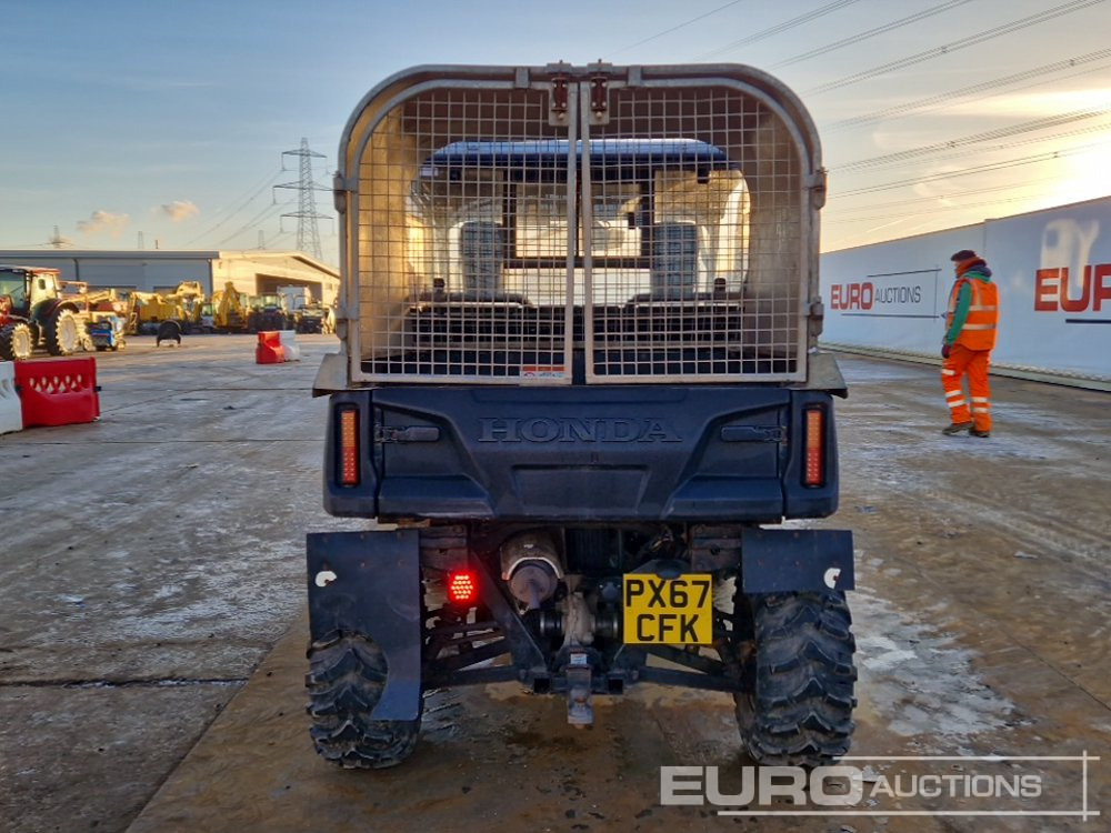 2017 Honda 4WD Petrol Utility Vehicle, TFM Canopy - Side-by-side/ ATV: picture 4 2017 Honda 4WD Petrol Utility Vehicle, TFM Canopy - Side-by-side/ ATV: picture 4