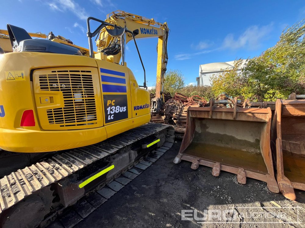 2017 Komatsu PC138US-11 - Crawler excavator: picture 3 2017 Komatsu PC138US-11 - Crawler excavator: picture 3