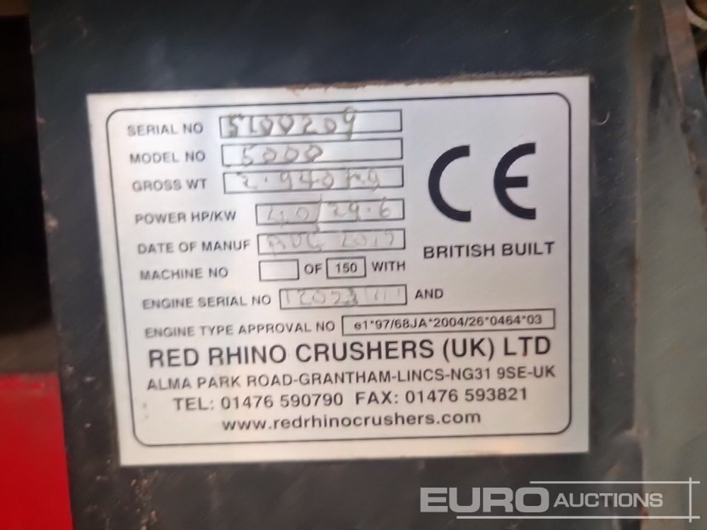 Crusher 2017 Red Rhino 5000: picture 43