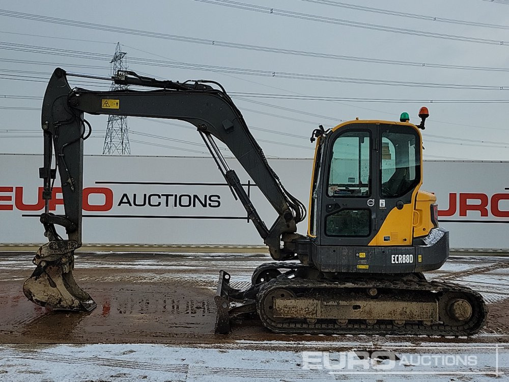 2017 Volvo ECR88D - Mini excavator: picture 2 2017 Volvo ECR88D - Mini excavator: picture 2